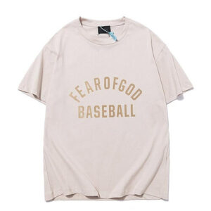 Fear of God Baseball Pink T-shirt