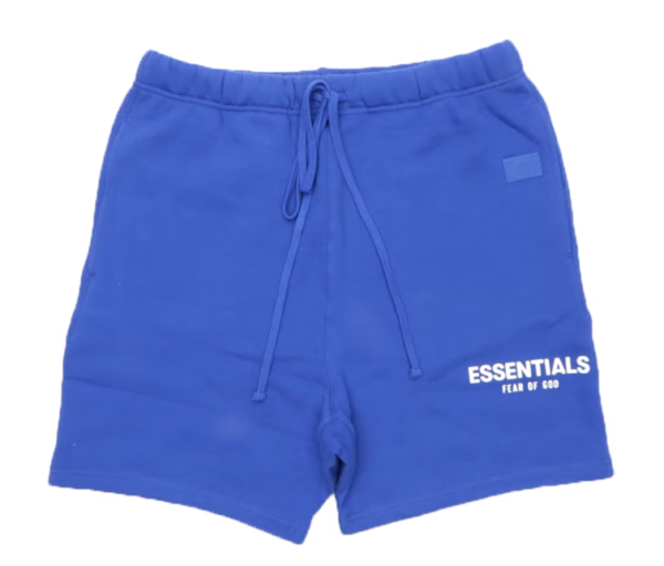 Fear of God Essentials x TMC Crenshaw Shorts Blue White