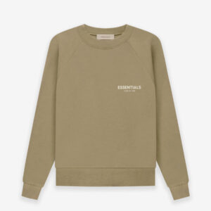 Essentials Fear of God Crewneck Brown Sweatshirt